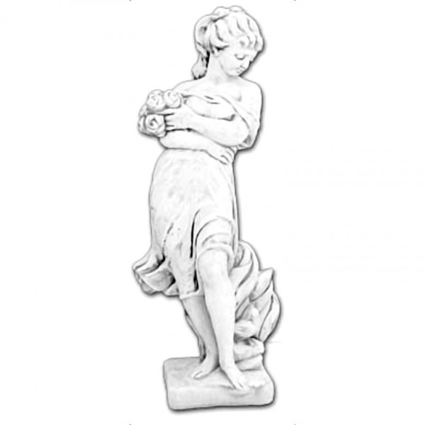 Скульптура классическая Девушка с букетом роз