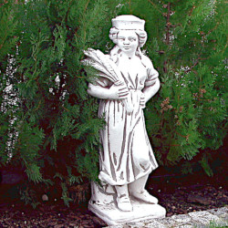 Скульптура Девушка с колосьями средняя