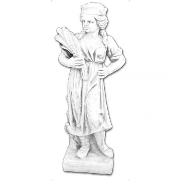 Скульптура Девушка с колосьями средняя