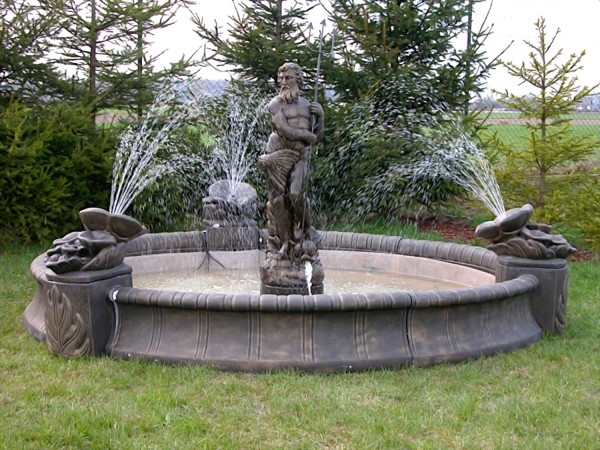 Скульптура античная Посейдон, для водоёма