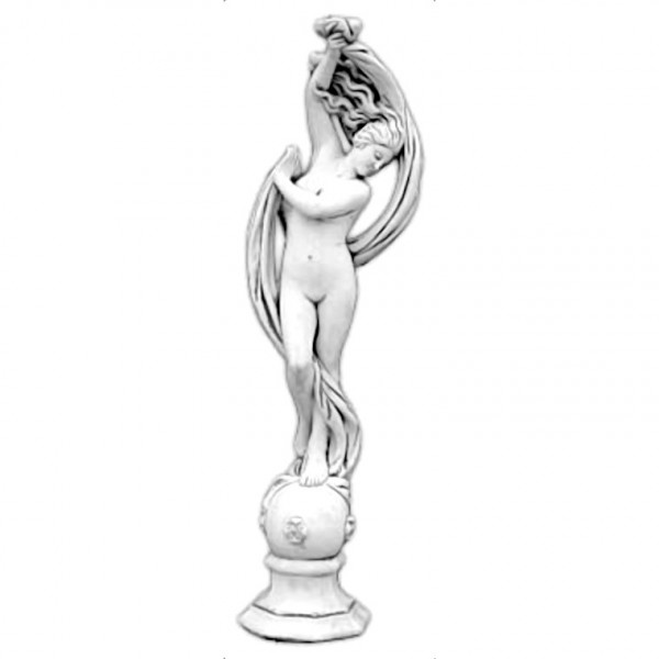 Скульптура классическая Девушка на шаре