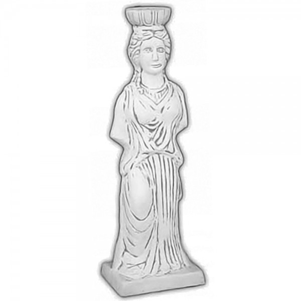 Скульптура античная Девушка с чашей на голове