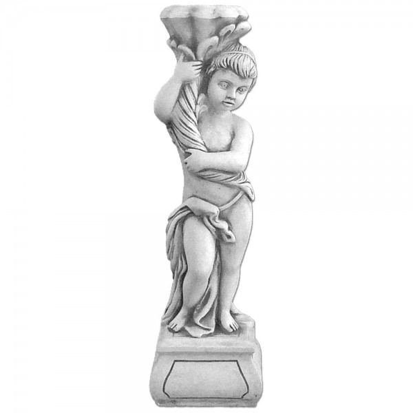 Скульптура садовая Амур с рогом