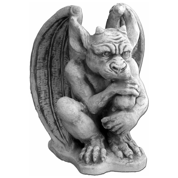 Скульптура античная Гаргулья рука под голову