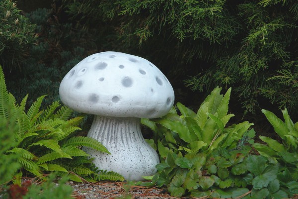 Скульптура декоративная Гриб