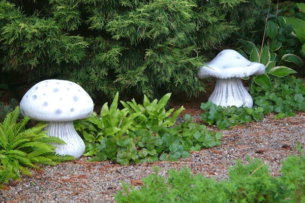 Скульптура декоративная Гриб