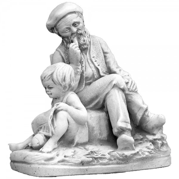 Скульптура Дед и внук