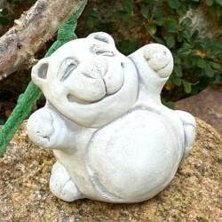 Скульптура декоративная Медвежонок сидит