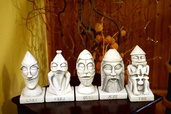 Скульптура Егэ- Бог в скандинавской мифологии