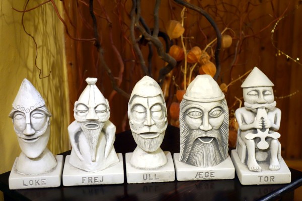 Скульптура Фредже - Бог в скандинавской мифологии