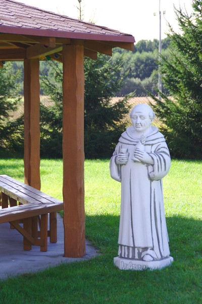 Скульптура Монах Дом Пьер Периньон большая