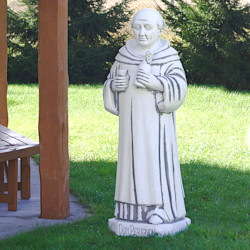 Скульптура Монах Дом Пьер Периньон большая