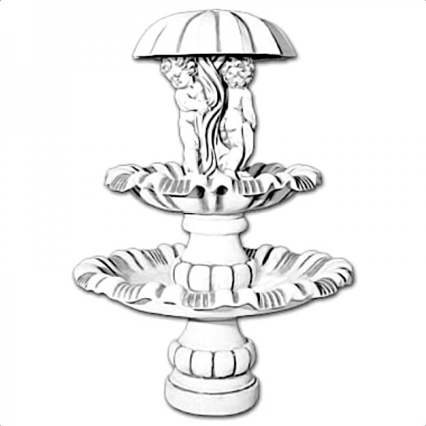 Фонтан скульптурный Дети под зонтом