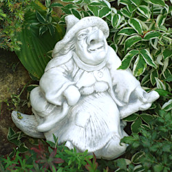 Скульптура Ведьма на метле