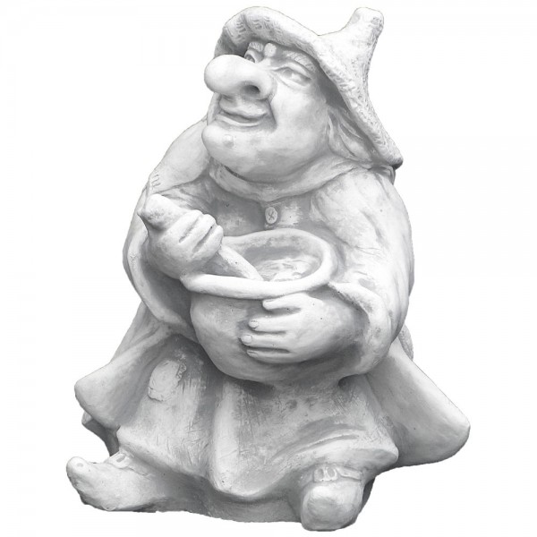 Скульптура Ведьма с котелком