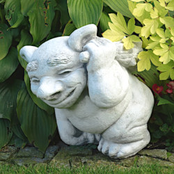 Фигурка Гном с дубинкой