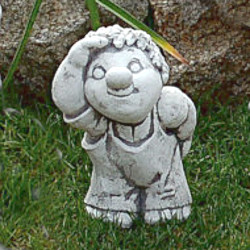 Скульптура В глубокой задумчивости из серии Веселая семейка