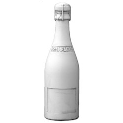 Скульптура декоративная Бутылка шампанского