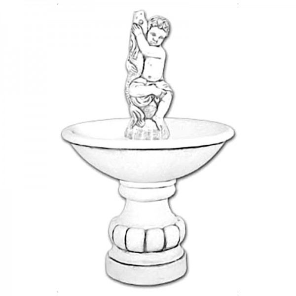 Фонтан античный Мальчик с рыбой