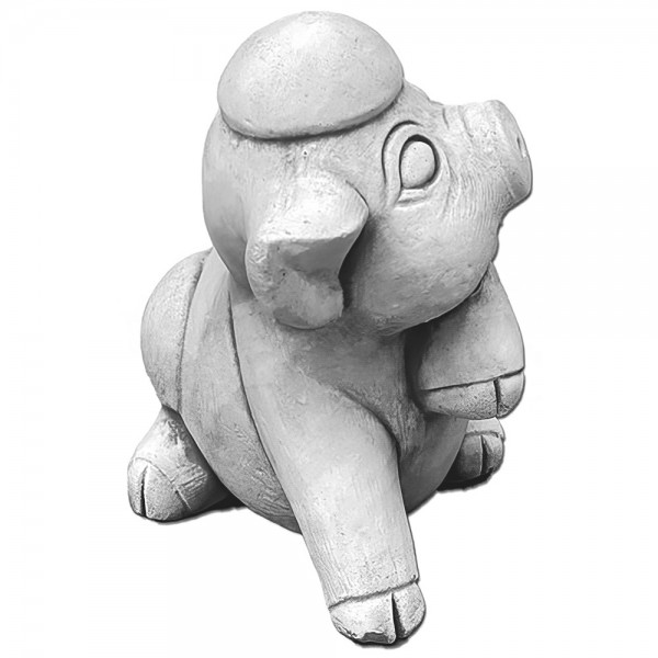 Скульптура декоративная Поросенок в кепке, артикул: S103901, купить в ...