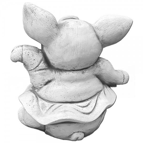 Скульптура декоративная Поросенок в юбочке,