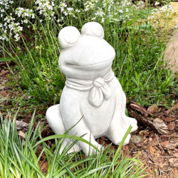 Скульптура Лягушка сидит