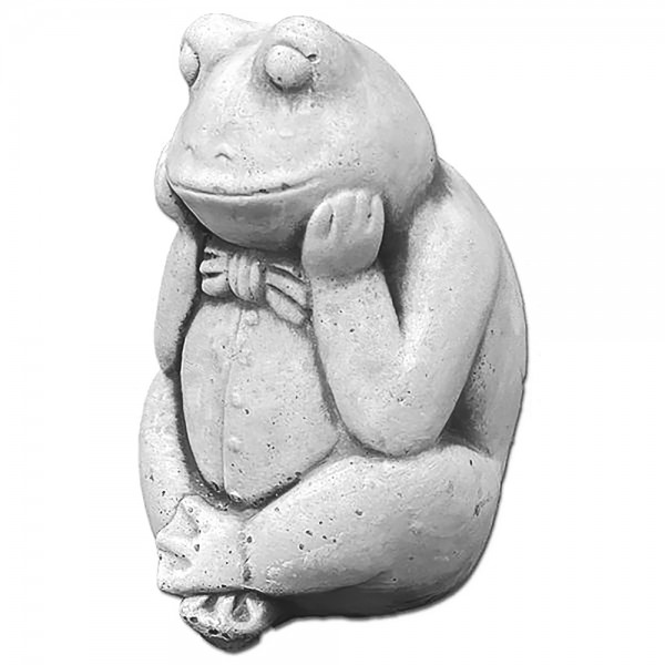 Скульптура Задумчивая лягушка