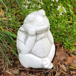 Скульптура Задумчивая лягушка