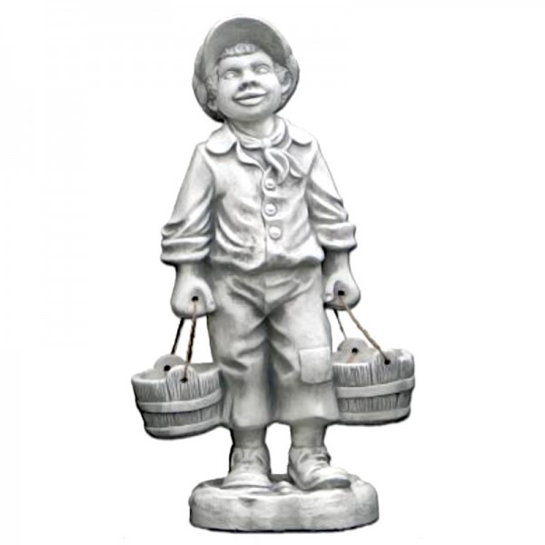Скульптура современная Мальчик с корзинками