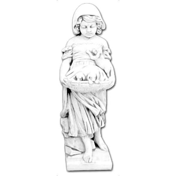 Скульптура античная Девочка с щенками