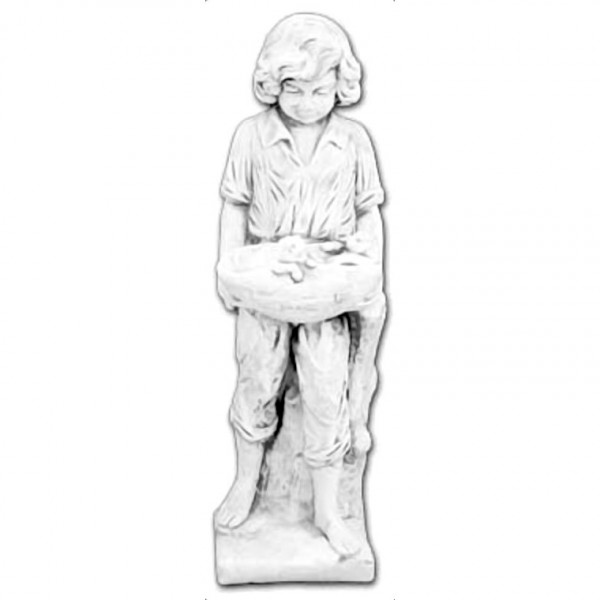 Скульптура античная Мальчик с котёнком