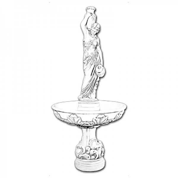 Фонтан античный Римлянка с кувшинами