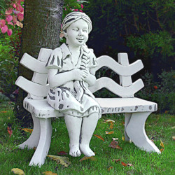 Скульптура современная Девочка с косичкой