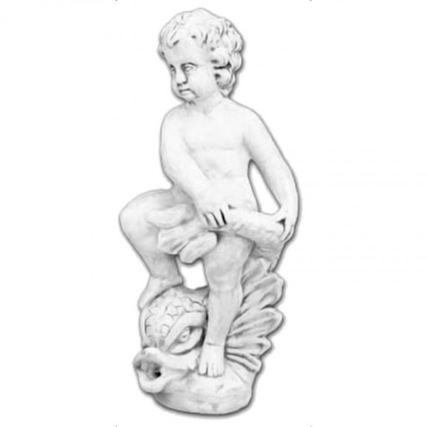Скульптура Мальчик с рыбой