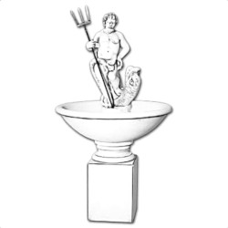 Фонтан классический Нептун