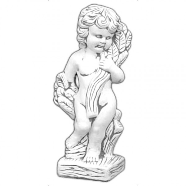 Скульптура античная Мальчик с цветком