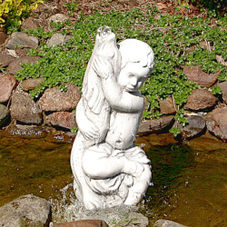 Скульптура античная Мальчик с рыбой