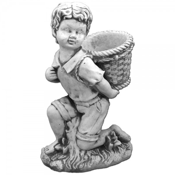 Скульптура Мальчик с корзиной