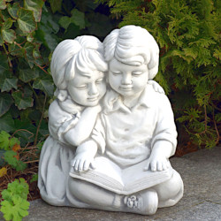 Скульптура Дети с книгой