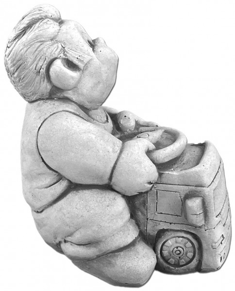 Скульптура  Ребенок на машинке