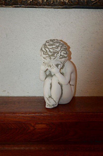 Скульптура Ничего не вижу