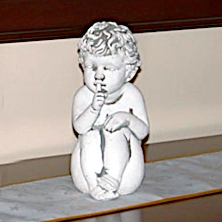 Скульптура Ничего не скажу