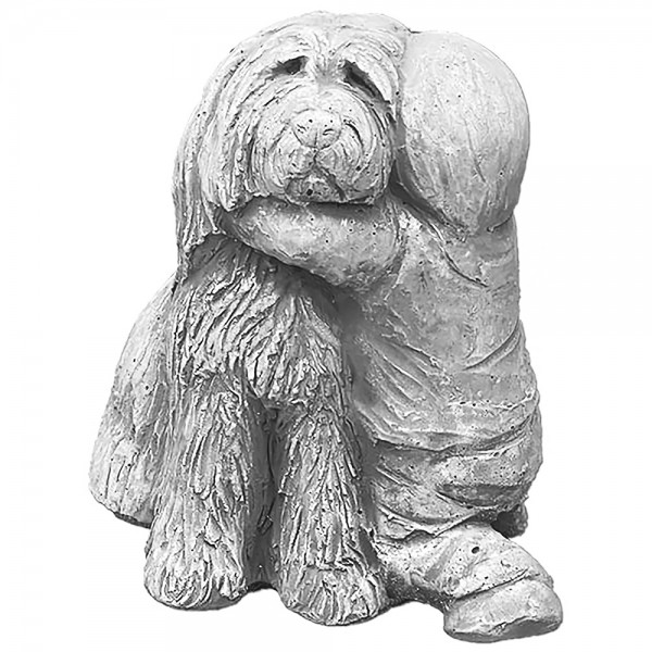 Скульптура Мальчик с собакой