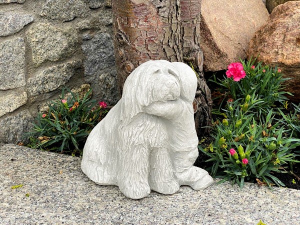 Скульптура Мальчик с собакой