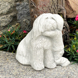 Скульптура Мальчик с собакой