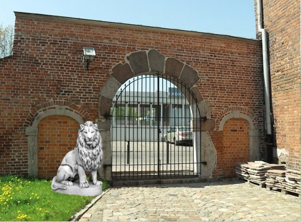 Скульптура Лев версальский, правый