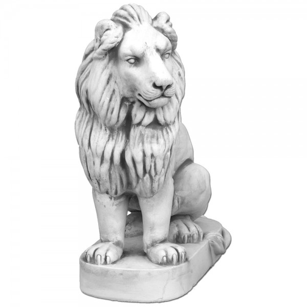 Скульптура Лев смотрит влево