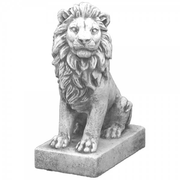Скульптура Лев смотрит вправо