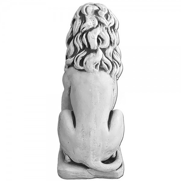 Скульптура  Лев со щитом сидит правый