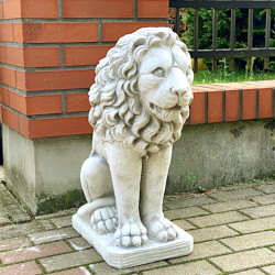 Скульптура Лев сидит